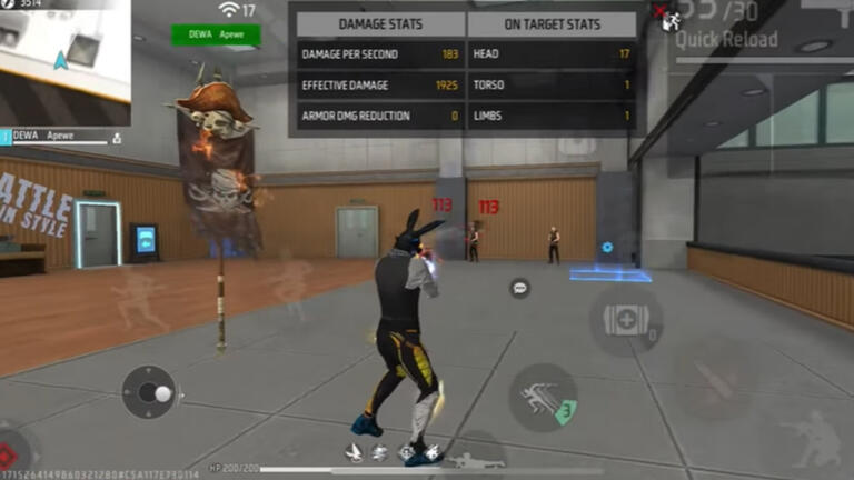 Sensitivitas APW FF Auto Headshot Terbaru