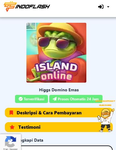 Top Up Higgs Domino Indoflash