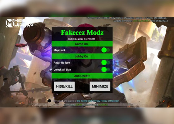 Fakecez | cheat mobile legends