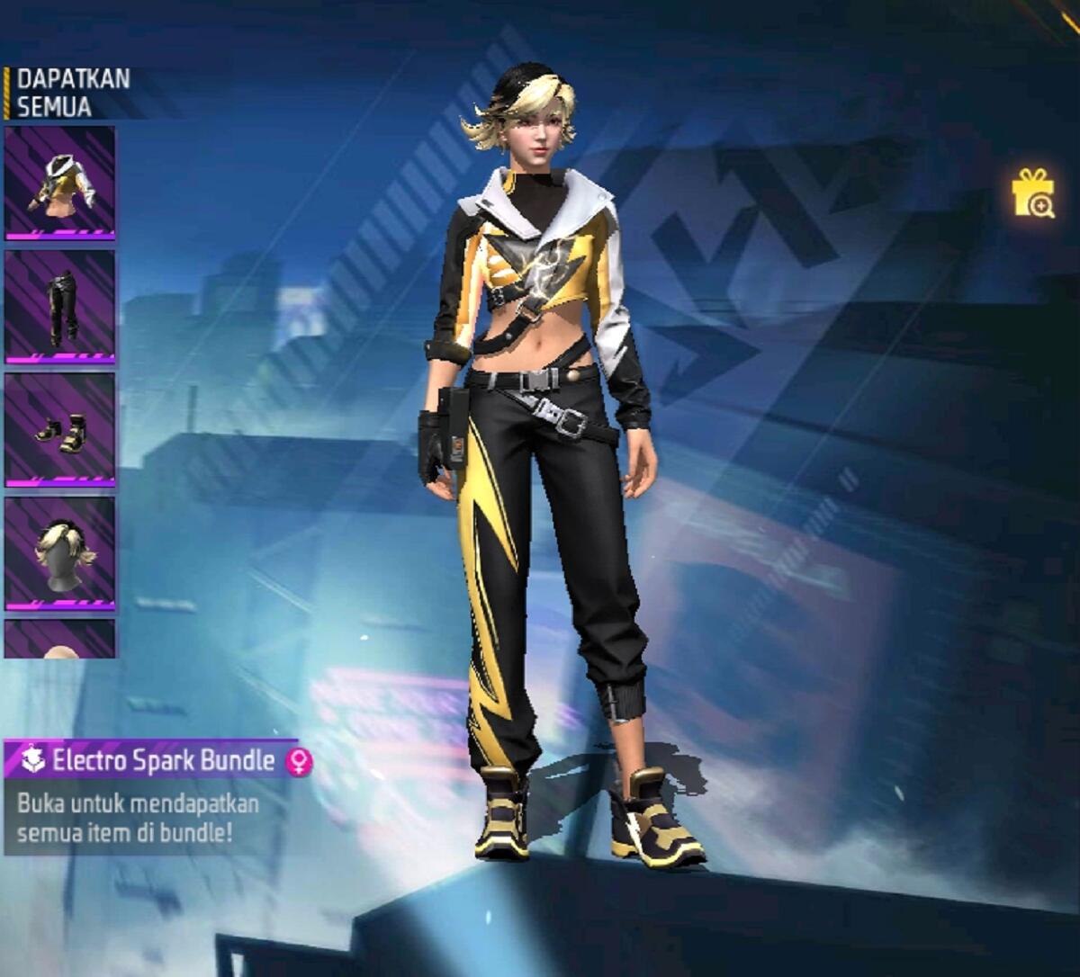 Free Fire Electro Spark Bundle, Begini Cara Mendapatkannya di Booyah Pass
