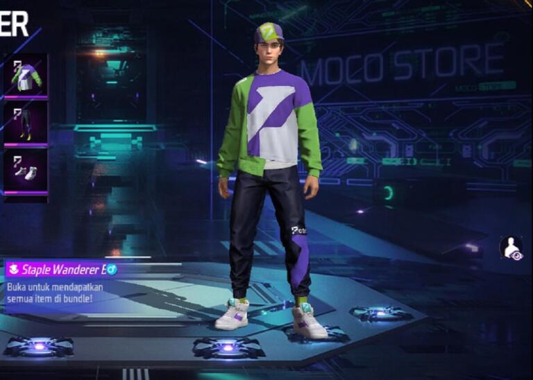 Free Fire Bundle Staple Wanderer, Ini Dia Tips Mendapatkannya di Event Moco Store