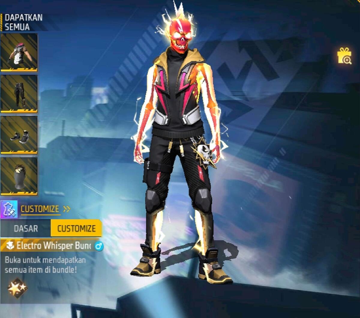 Free Fire Electro Whisper Bundle, Begini Cara Mendapatkannya di Booyah Pass Season 13
