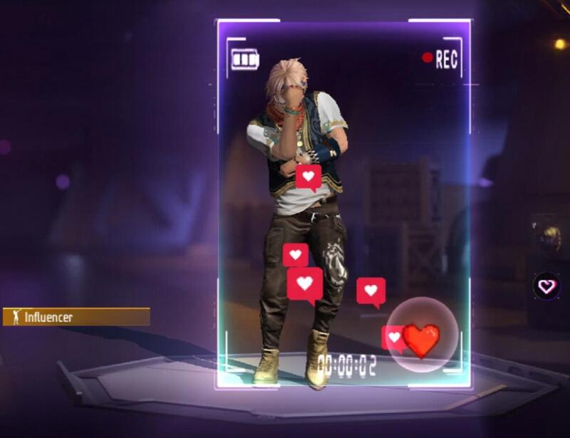 Free Fire Emote Influencer | Garena