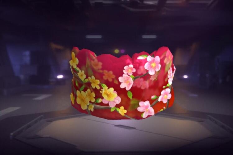 Free Fire Gloo Wall Floral Flair | Garena