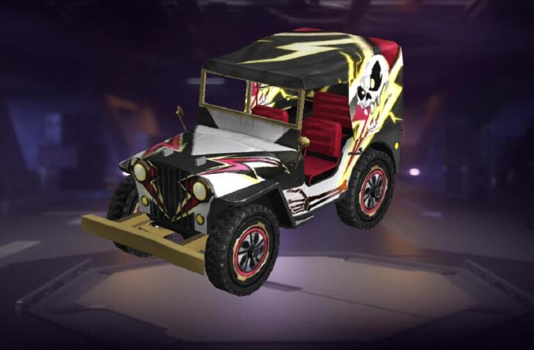 Free Fire Jeep Electro Bumper