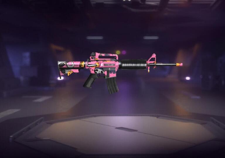 Free Fire M4A1 Pink Heaven | Garena