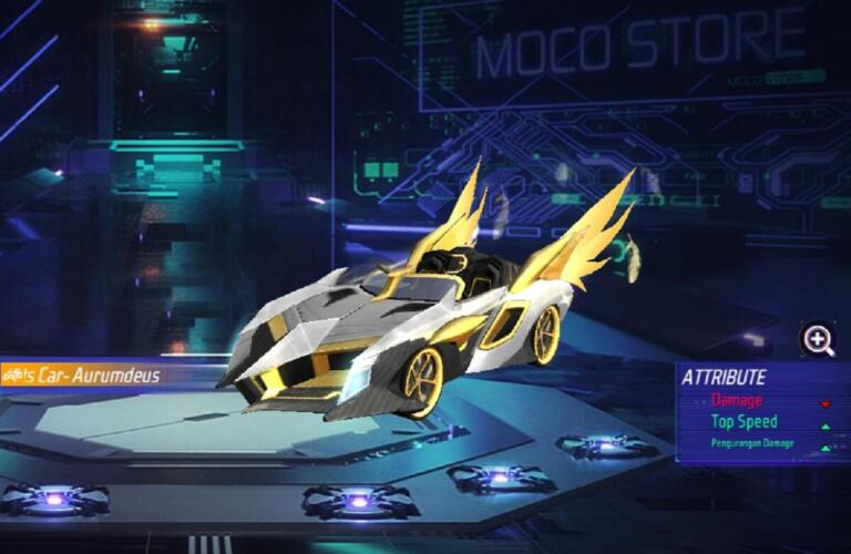 Free Fire Sports Car Aurumdeus