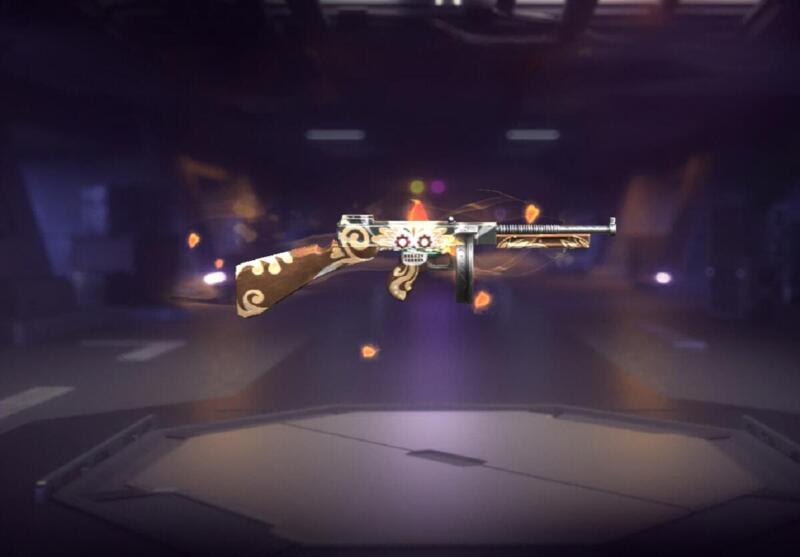 Free Fire Thompson Goldrim Tribute | Garena