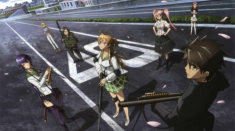 High-school-of-the-dead | manga yang ditinggal mangakanya