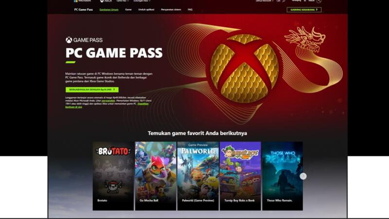 PC Game Pass Imlek 2024