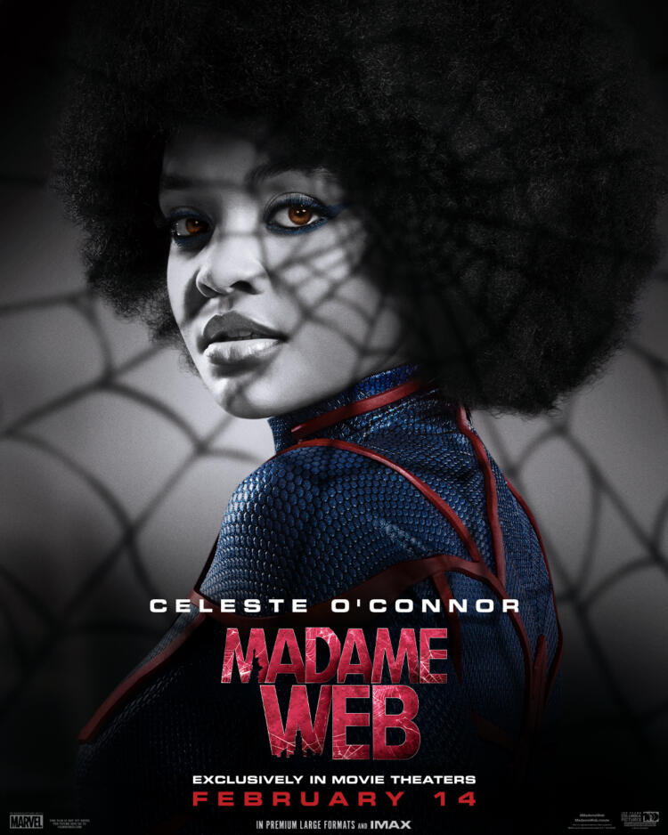 Mavel Released Madame Web Movie Characters Poster - Dafunda.com