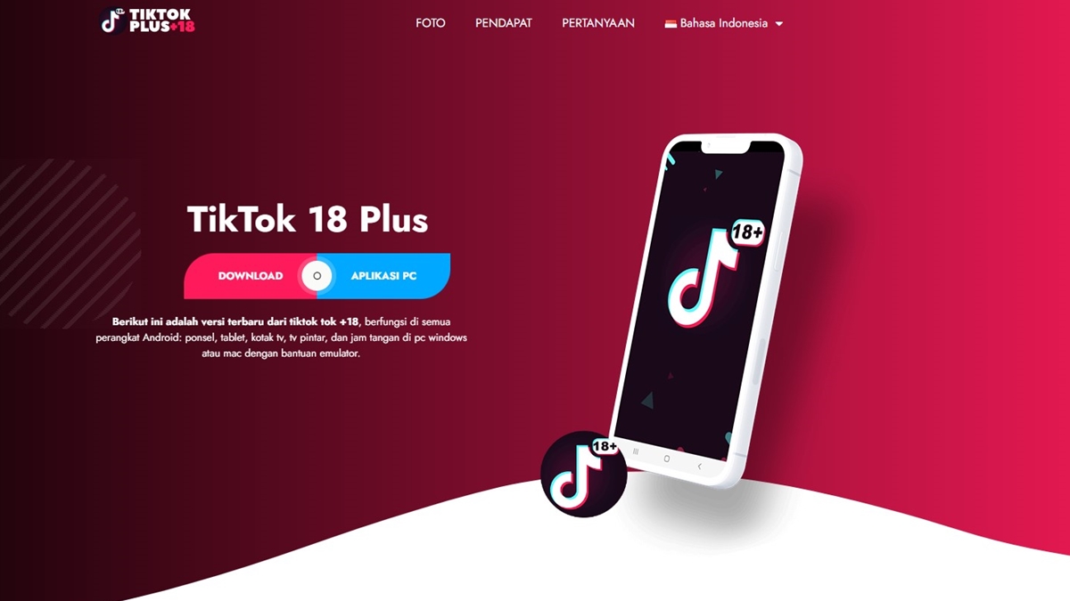 tik tok 18 apk 2024