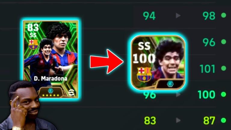 Racikan Maradona eFootball 2024 | YouTube
