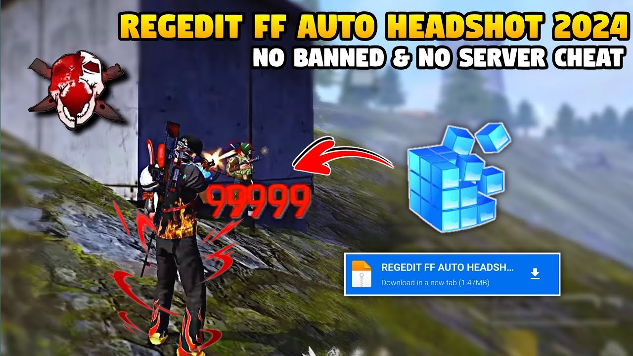 Regedit FF Auto Headshot 2024 Versi Terbaru