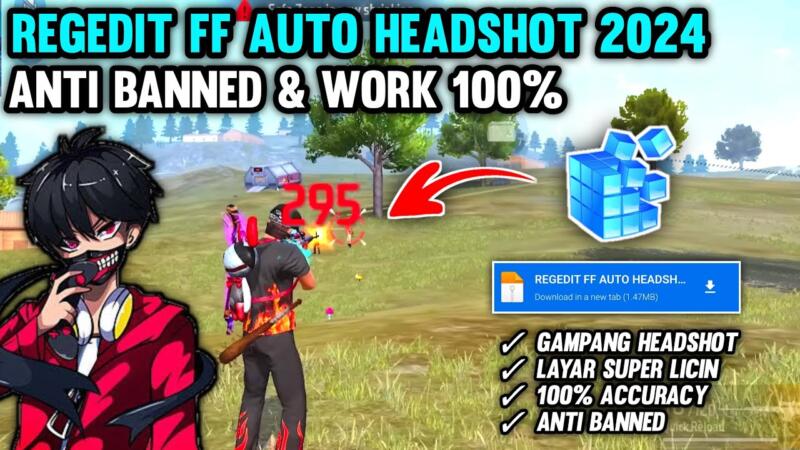 Regedit FF Auto Headshot 2024 Versi Terbaru Dafunda