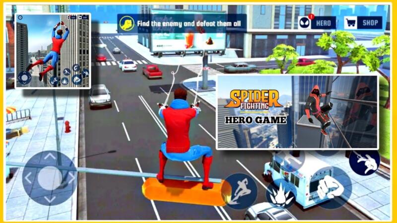 Spider Fighting Hero Game Mod APK