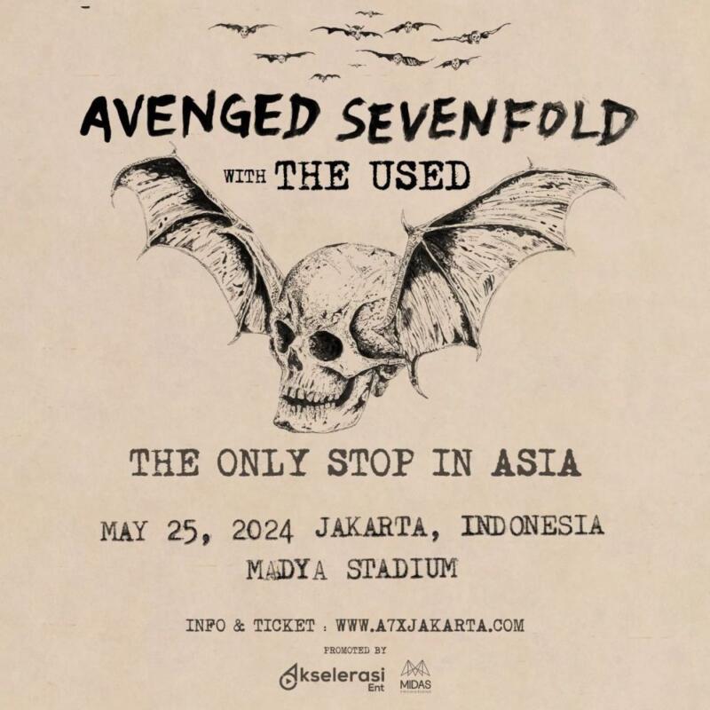 Avenged Sevenfold Jakarta