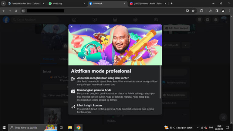 Apa Itu FB Pro? Bisa Menghasilkan Uang Lewat Facebook 12 Apa Itu FB Pro? Bisa Menghasilkan Uang Lewat Facebook