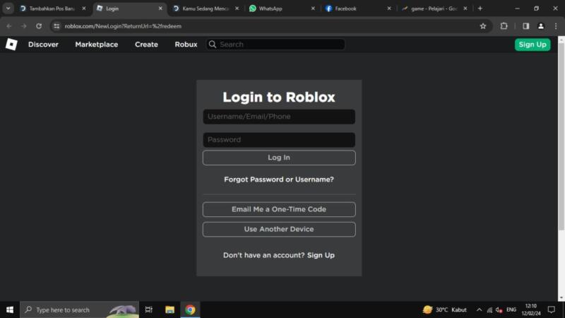 Cara-menukar-redeem-code-roblox