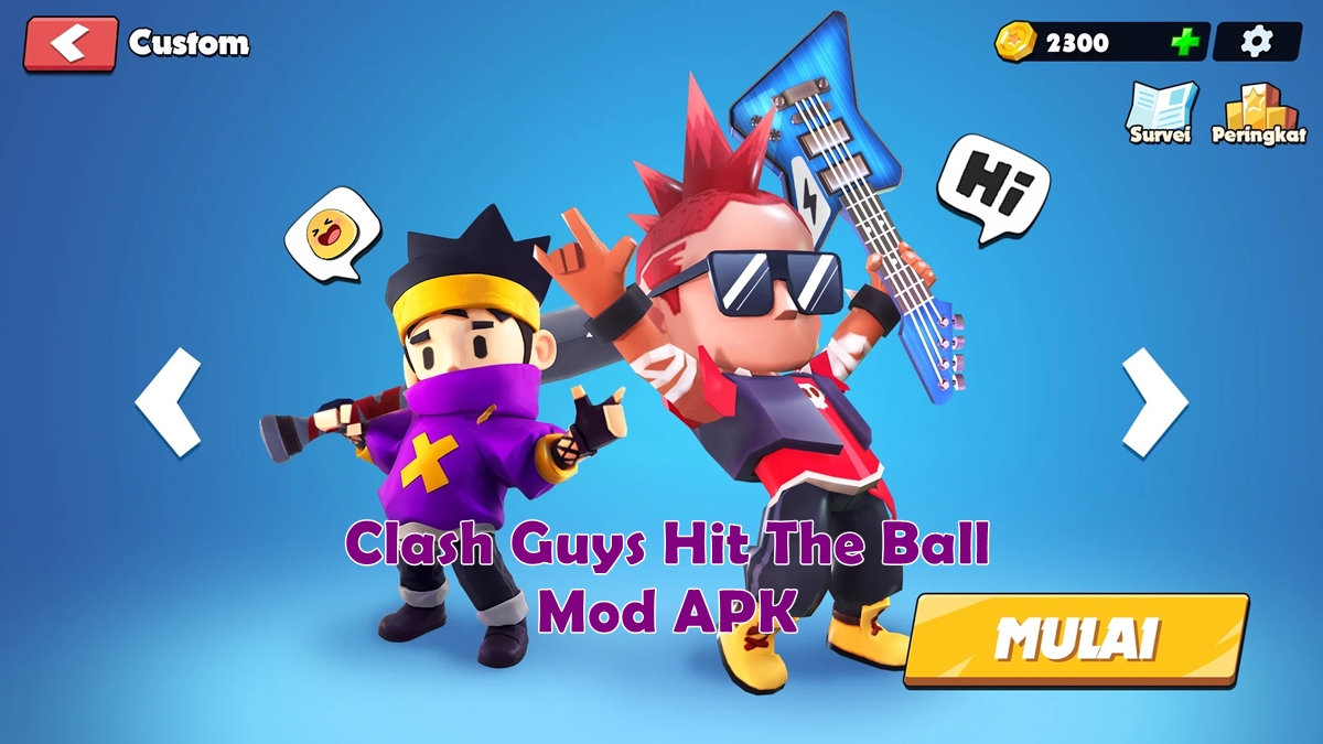 Clash Guys Hit The Ball Mod APK Unlimited Money 2024 1 Clash Guys Hit The Ball Mod APK