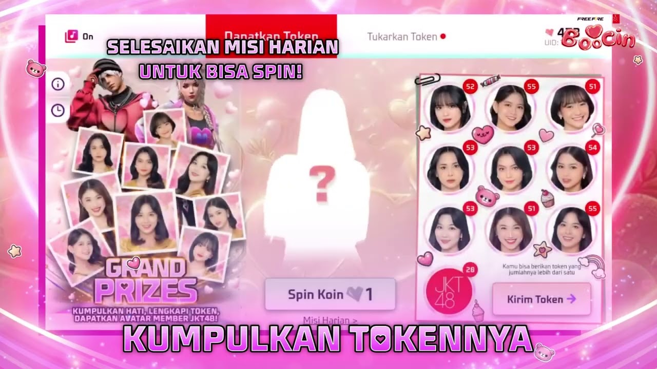 Kapan Event Kolaborasi Boocin x JKT48 Berakhir di Free Fire?