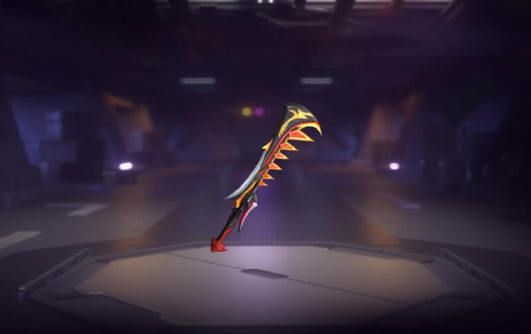 Free Fire Parang Wrathful Storm