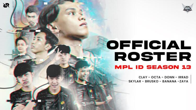 Roster RRQ Hoshi MPL ID S13