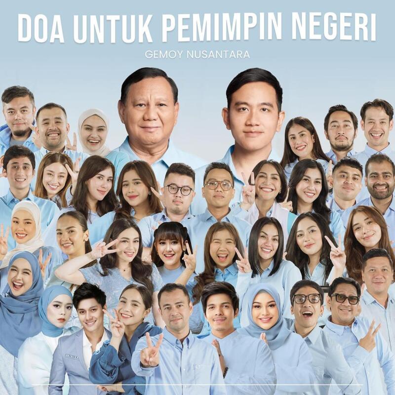 Daftar Artis-Influencer Pendukung Capres Di Pemilu 2024 - Dafunda.com