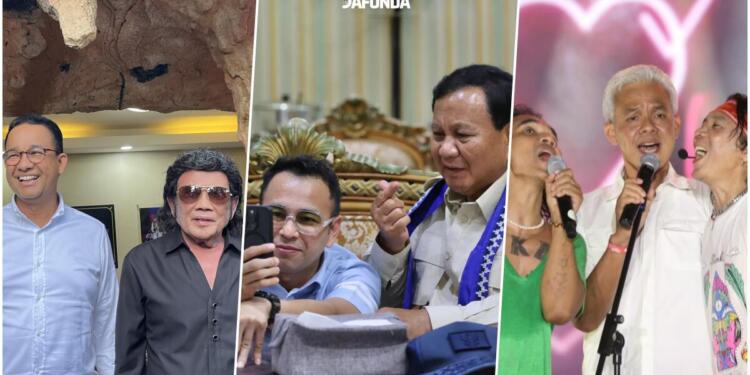 Artis pendukung Capres 2024/Dafunda