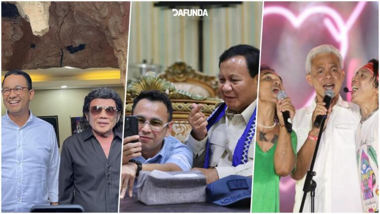 Daftar Artis-Influencer Pendukung Capres di Pemilu 2024