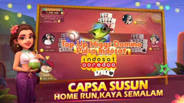 Top Up Higgs Domino Pulsa Indosat