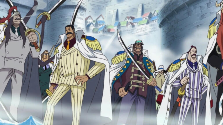 8 Vice Admiral Terkuat di One Piece, Siapa Saja Mereka?