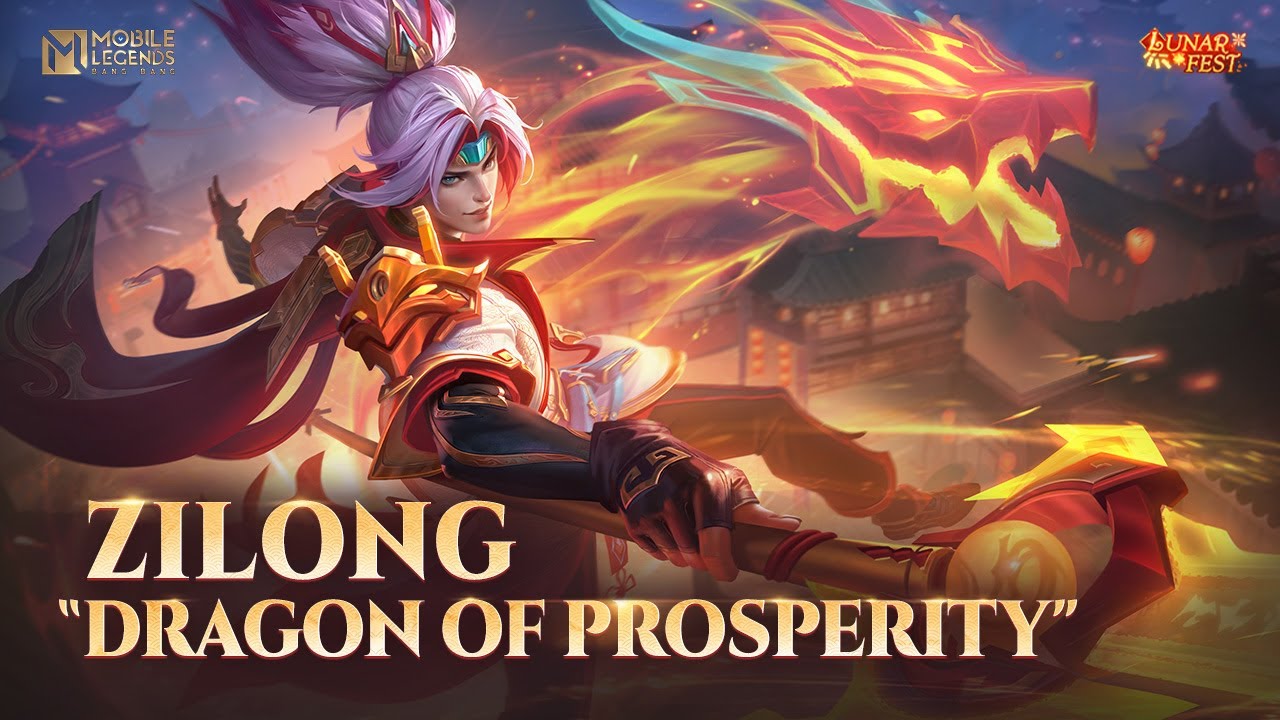 Intip Tampilan Skin Lunar Fest Zilong Dragon Of Prosperity Dafunda Com