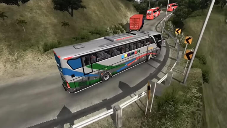 Mod Map Bussid Jalan Gunung 4