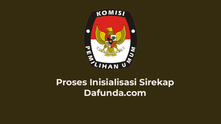 Apa Itu Proses Inisialisasi Sirekap? Ini Penjelasan Lengkapnya