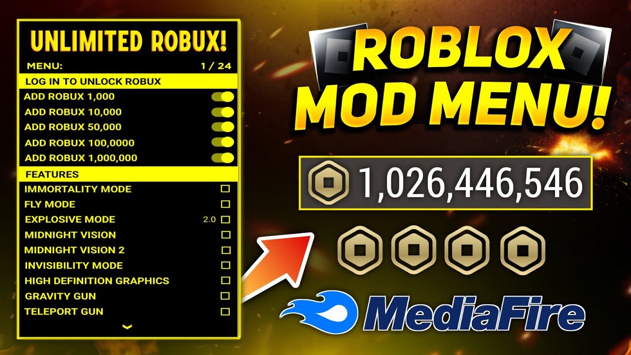 Roblox Mod APK Unlimited Robux No Ban Terbaru 2024