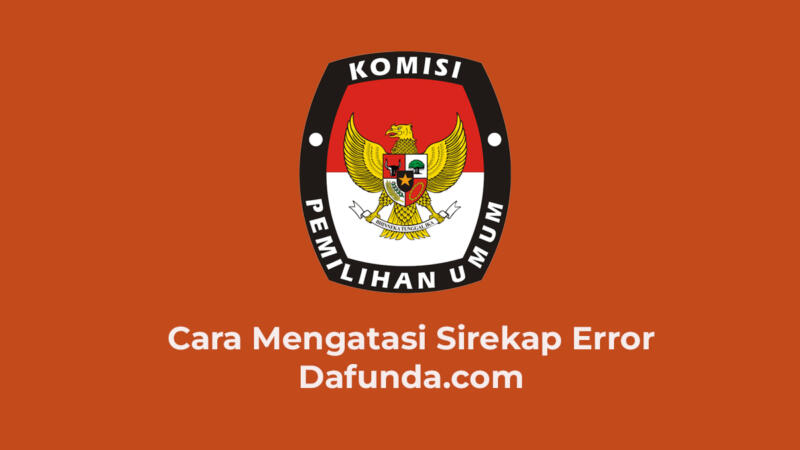 Sirekap Error