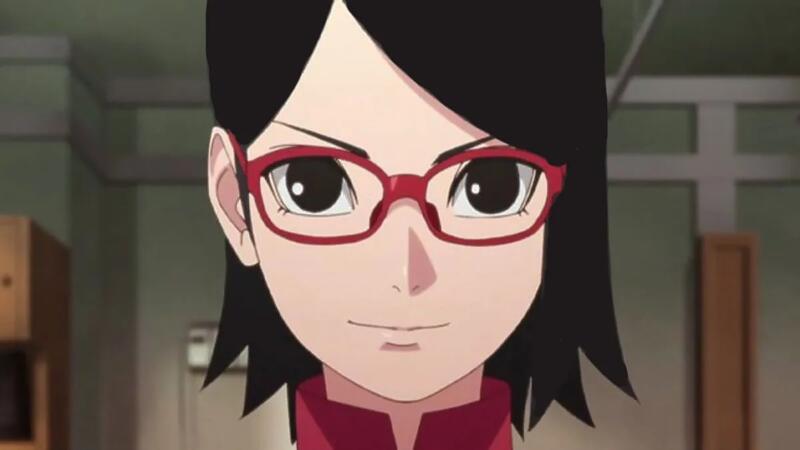 Alasan Kenapa Sarada Uchiha Memakai Kacamata