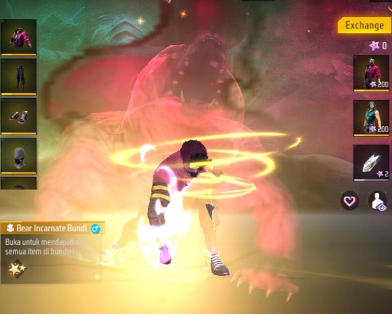 How Much is the Bear Incarnate Free Fire Bundle Exchange Token? 11 How Much is the Bear Incarnate Free Fire Bundle Exchange Token?