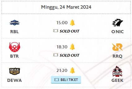 Jadwal MPL ID Season 13 Week 3