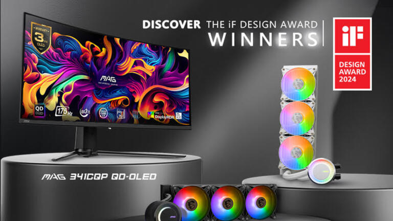 MSI Memenangkan Dua iF DESIGN Awards 2024 yang Didambakan
