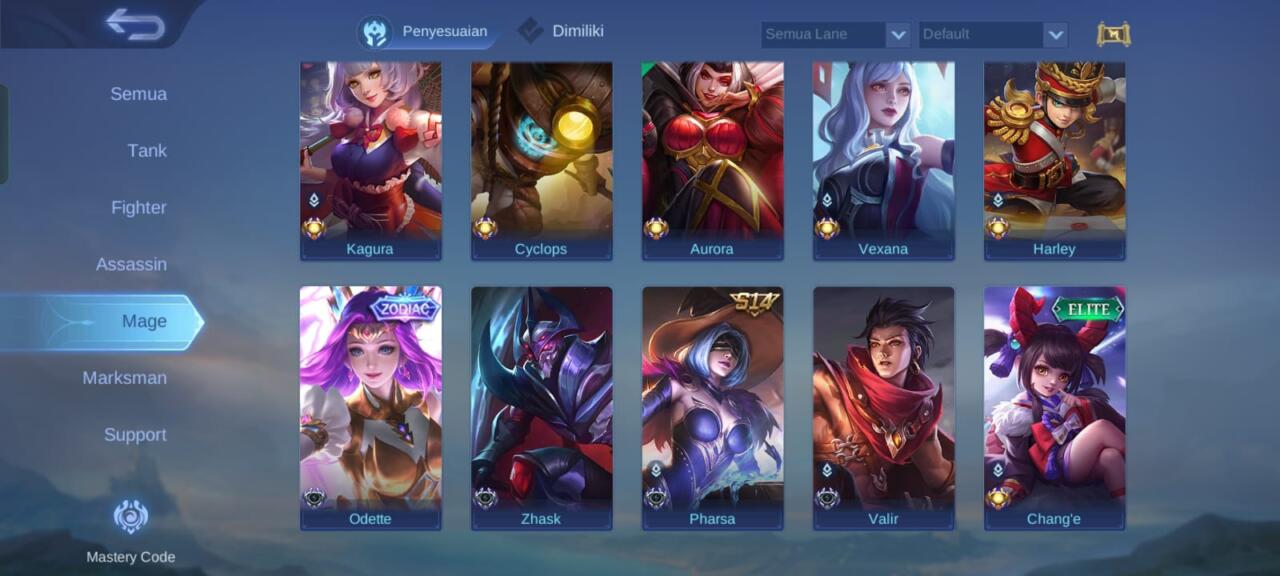 3 Mage Yang OP Saat Late Game di Season 32 Mobile Legends