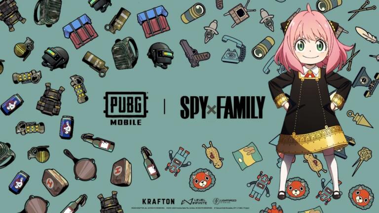 Krafton Announces PUBG Mobile and Spy x Family Collaboration