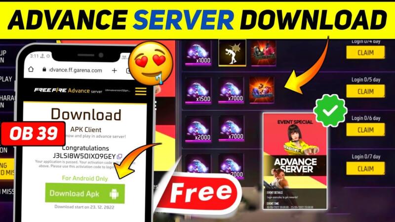 Update Ff Advance Server 1