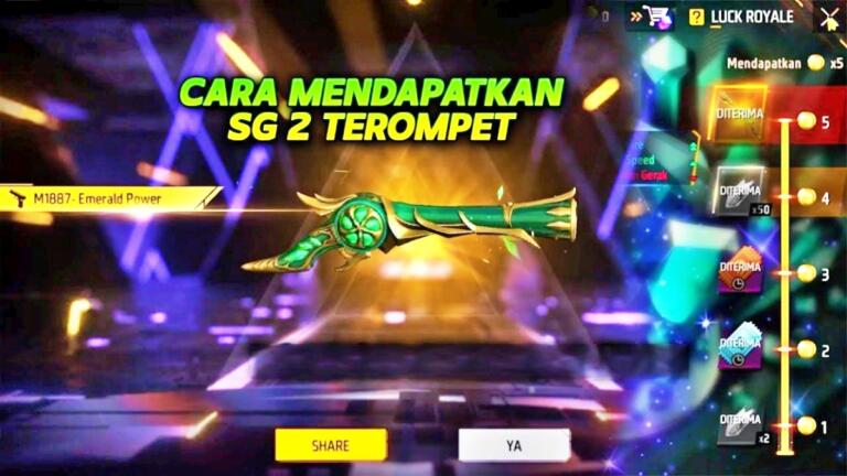 Trik Mendapatkan SG2 Terompet (FF) Free Fire