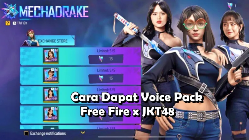 Cara Dapat Voice Pack Free Fire x JKT48