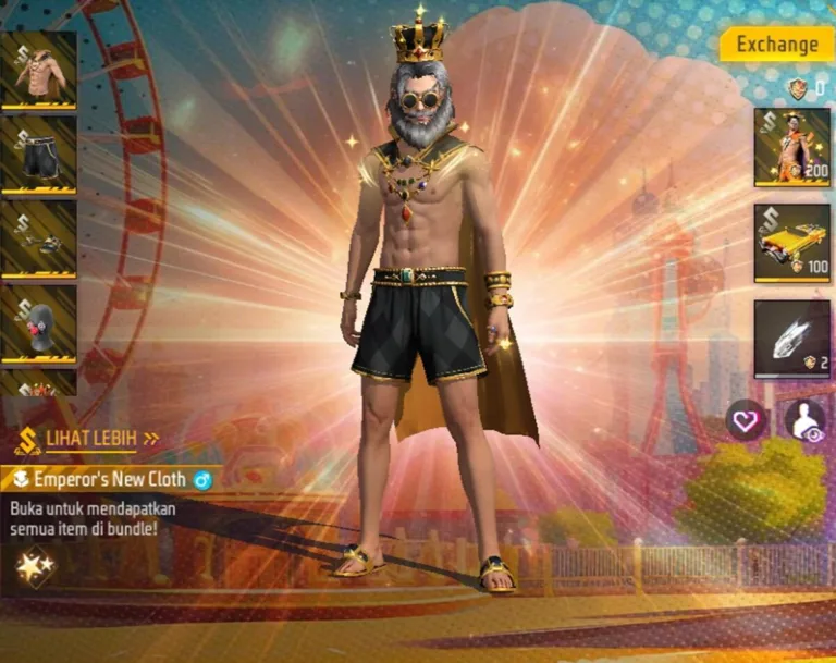 Free Fire Bundle Emperor's New Clothes | Garena