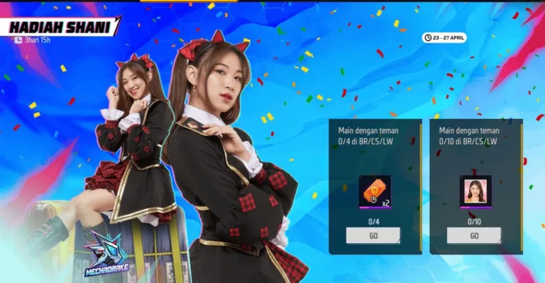 Free Fire Event Hadiah Shani | Garena