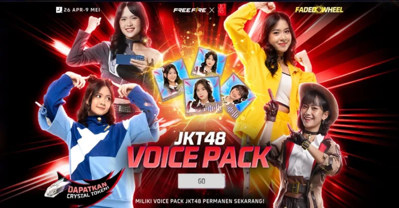 Free Fire Event Faded Wheel JKT48 Voice Pack | Garena