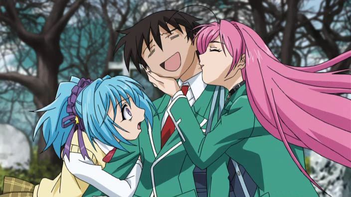 Rosario-vampire | rekomendasi anime vampire terbaik